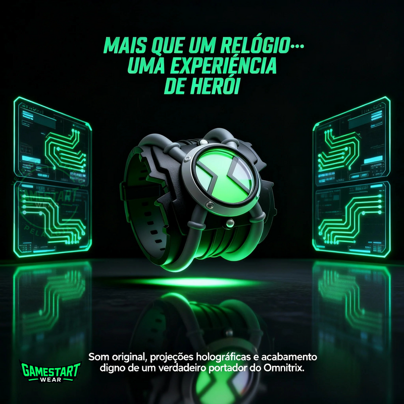 Omnitrix Original — O Omnitrix Agora é Real! Transforme-se e libere seus poderes alienígenas!