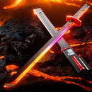 Sword Spark — Katana Cinemática com Efeitos de Luz e Fumaça