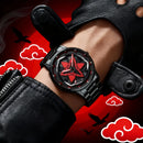 Relógio Akatsuki Sharingan – Liberte o poder do seu pulso com o Relógio Akatsuki!