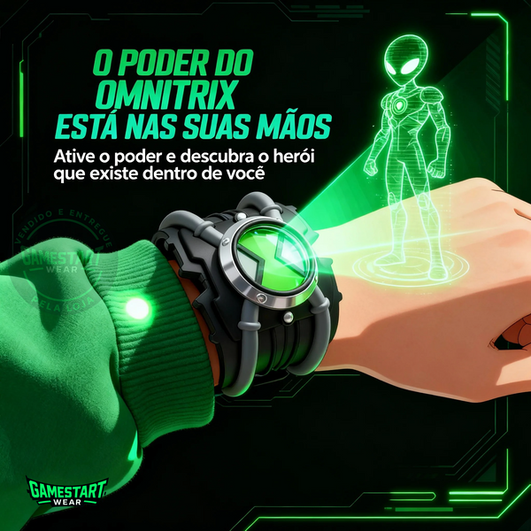 Omnitrix Original — O Omnitrix Agora é Real! Transforme-se e libere seus poderes alienígenas!