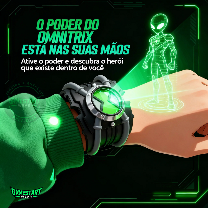 Omnitrix Original — O Omnitrix Agora é Real! Transforme-se e libere seus poderes alienígenas!