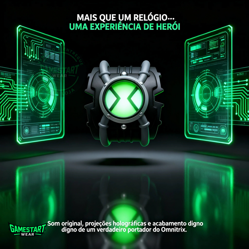 Omnitrix Original — O Omnitrix Agora é Real! Transforme-se e libere seus poderes alienígenas!
