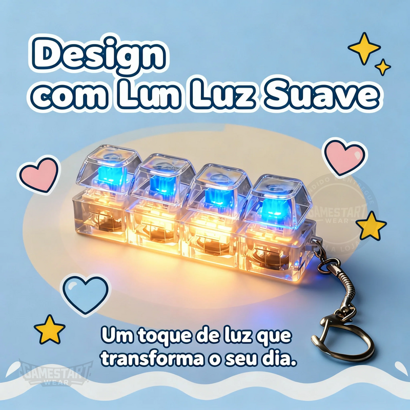 KeyTap™ — O Chaveiro Com o Clique Mais Satisfatório do Mundo