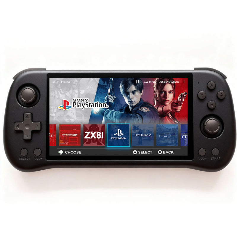 Odisseia Z55 - Compatível com +30 emuladores | Tela IPS 5.5” FHD | Jogos inclusos