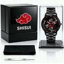 Relógio Akatsuki Sharingan – Liberte o poder do seu pulso com o Relógio Akatsuki!