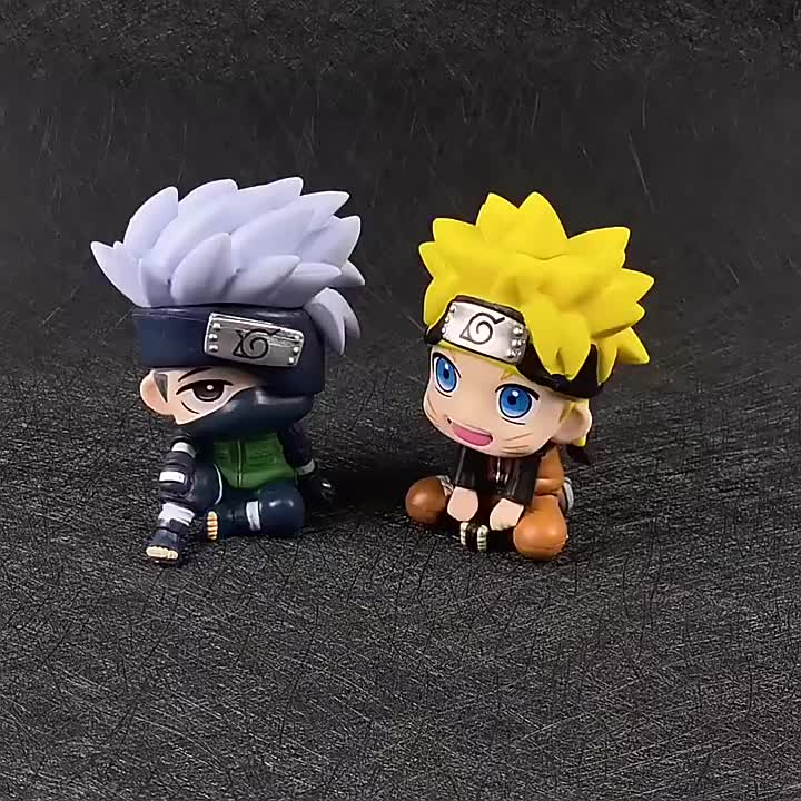 Action Figure Naruto 9cm anime figura uzumaki naruto kakashi uchiha sasuke itachi brinquedos bonitos, figuras de ação