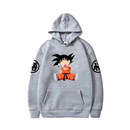 Moletom Canguru Infantil Goku Kids Blusa de Frio Estampada