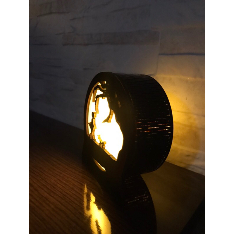 Luminária Geek de mesa Coraline e o Mundo Secreto