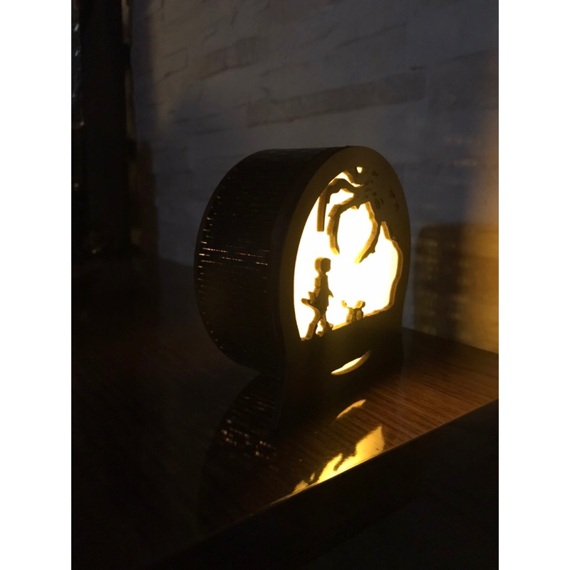 Luminária Geek de mesa Coraline e o Mundo Secreto