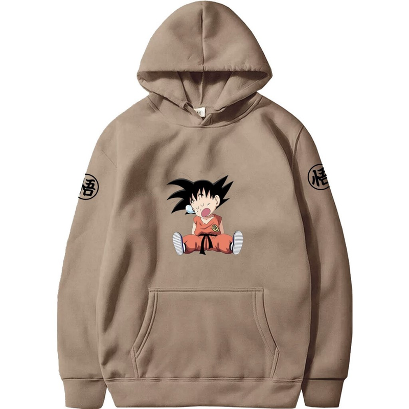 Moletom Canguru Infantil Goku Kids Blusa de Frio Estampada