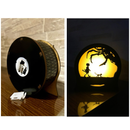 Luminária Geek de mesa Coraline e o Mundo Secreto