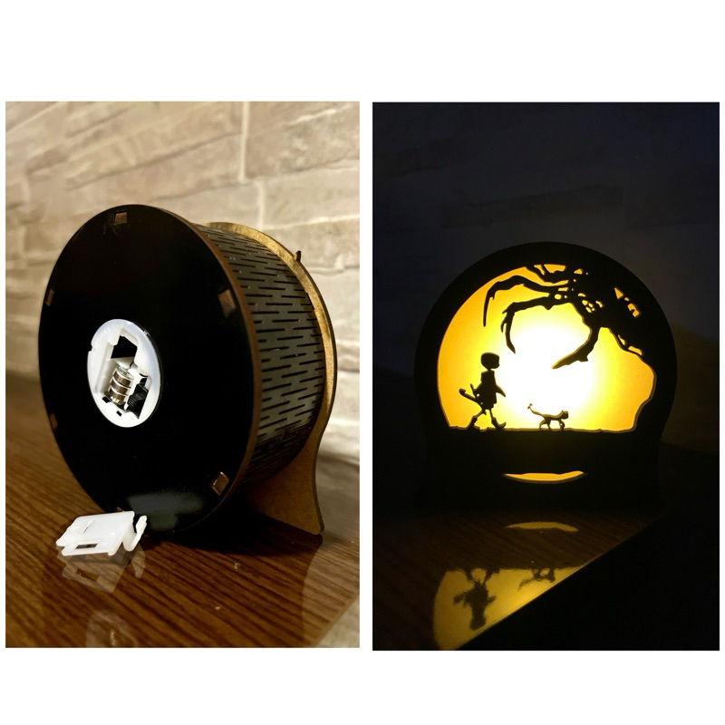 Luminária Geek de mesa Coraline e o Mundo Secreto