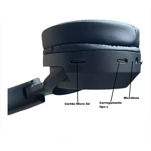 H'maston SN15 Fone de ouvido Bluetooth sem fio montado na cabeça