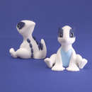 Lugia Chibi Pokémon 3D Boneco Miniatura Action Figure Impressão 3D Colecionavel Presentes