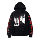 Blusa Moletom Canguru Unissex Black Clover Asta e Yuno Trevo.