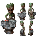 Groot Baby Guardiões da Galáxia Action Figure Boneco Colecionável Estatueta Estátua em Resina