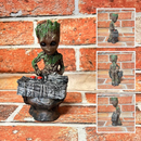 Groot Baby Guardiões da Galáxia Action Figure Boneco Colecionável Estatueta Estátua em Resina