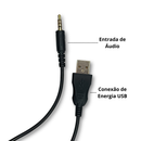 Headset Fone Gamer G7 Led RGB com microfone, USB e P3 Para PC Computador Headphone Videogame Celular Ult-G7