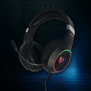 Headset Fone Gamer G7 Led RGB com microfone, USB e P3 Para PC Computador Headphone Videogame Celular Ult-G7