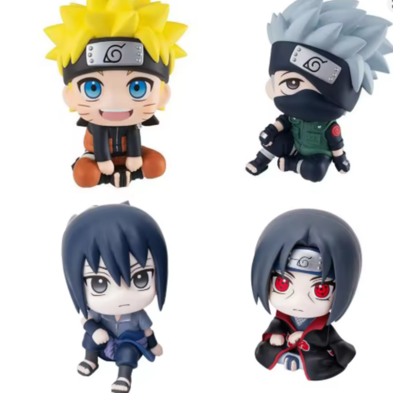 Action Figure Naruto 9cm anime figura uzumaki naruto kakashi uchiha sasuke itachi brinquedos bonitos, figuras de ação