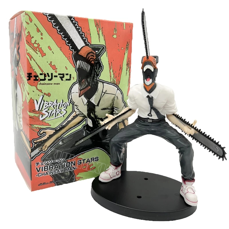 17cm Chainsaw Man Denji Action Figure boneco Pochita