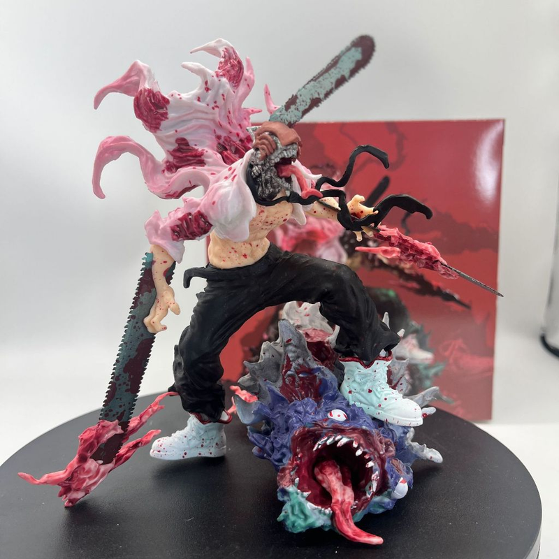 17cm Chainsaw Man Denji Action Figure boneco Pochita