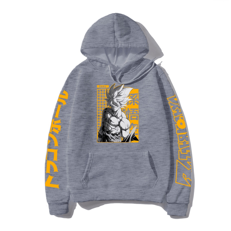 Blusa Moletom Dragonball Goku Mangá REF 475