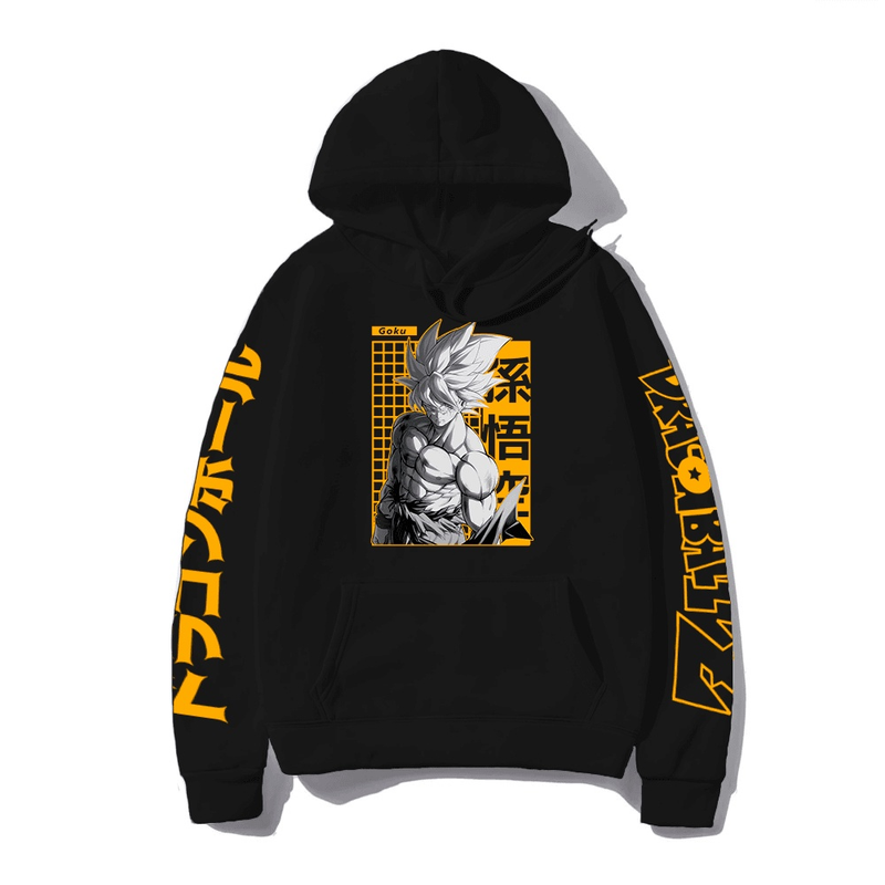 Blusa Moletom Dragonball Goku Mangá REF 475