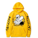 Blusa De Frio Canguru Com Capuz Chainsaw Man Denji Caçador Anime