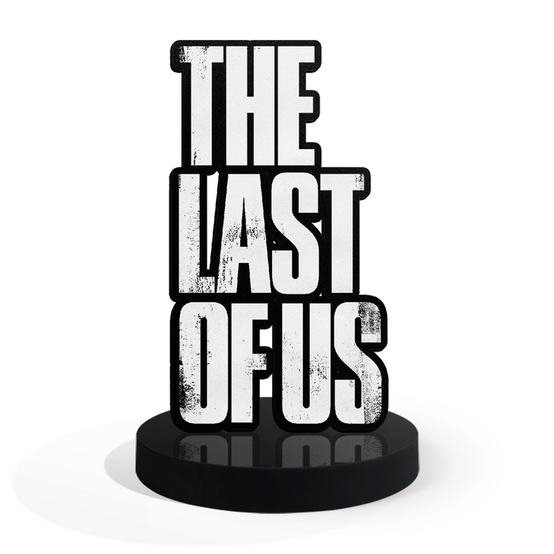 Totem Pequeno Boneco Logo The Last of Us 7cm + Base