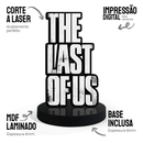 Totem Pequeno Boneco Logo The Last of Us 7cm + Base