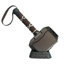 Mjolnir Martelo Thor com Base Filme Vingadores Colecionavel Estatua Colecionável Decoração 30cm