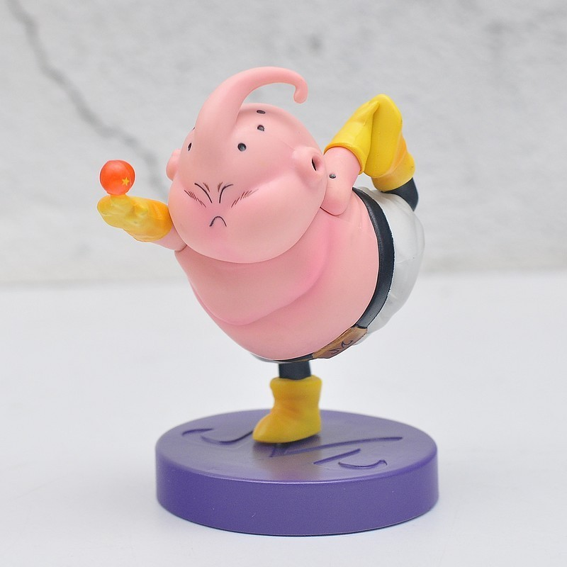 Bonecos Majin Buu Vesão Academia 8 cm Dragon Ball Z Action Figure Decoração e Coleção