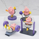 Bonecos Majin Buu Vesão Academia 8 cm Dragon Ball Z Action Figure Decoração e Coleção