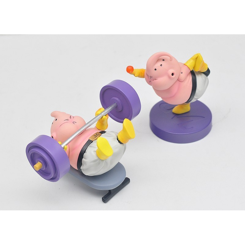 Bonecos Majin Buu Vesão Academia 8 cm Dragon Ball Z Action Figure Decoração e Coleção