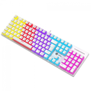 Teclado Mecânico Gamer Ninja Leap Pudim, Switch Blue Rainbow