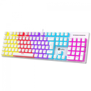Teclado Mecânico Gamer Ninja Leap Pudim, Switch Blue Rainbow